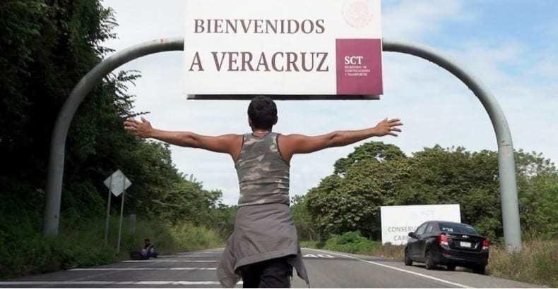 Caravana migrante llega mermada a Veracruz