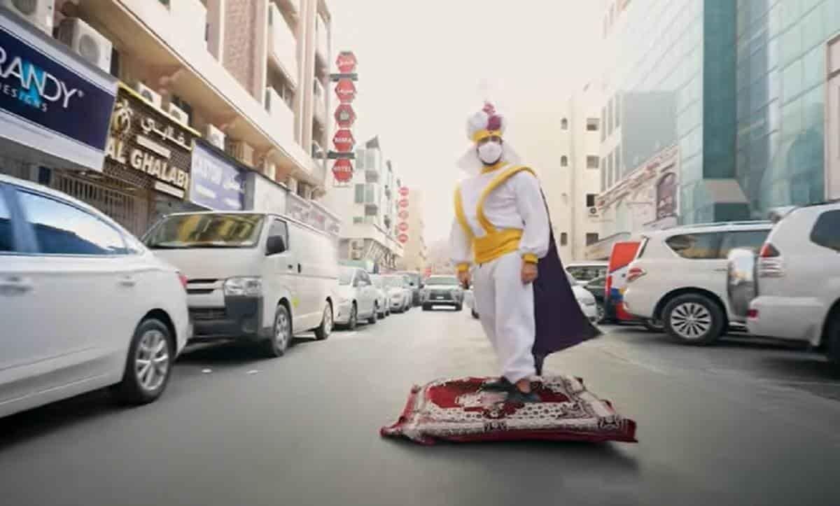 VIDEO: ¿Aladdín eres tú?