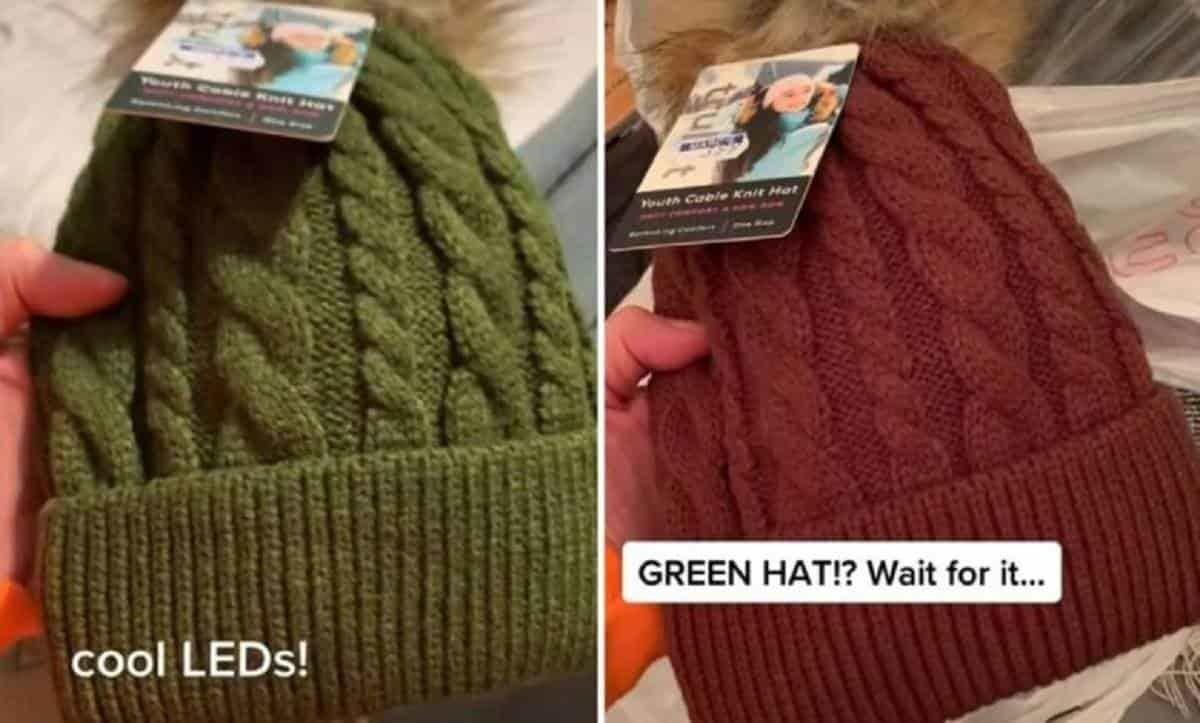 Arrasa gorro que cambia de color en Tik Tok