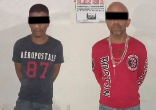 Detienen a dos hombres con droga y cartuchos hábiles de armas largas
