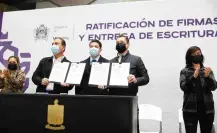 Firman acuerdo Monterrey y Fomerrey para regularización de predios