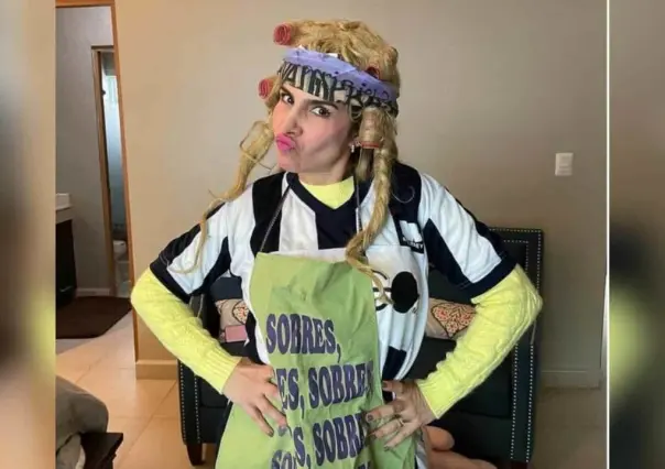Karla Panini vuelve a vestirse de la comadre güera