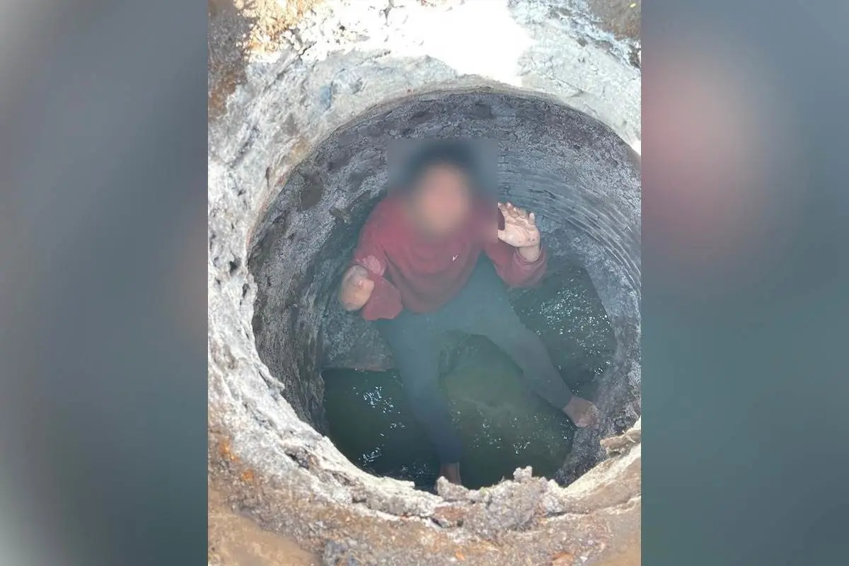 Paciente psiquiátrico se escapa del IMSS y se oculta en el drenaje