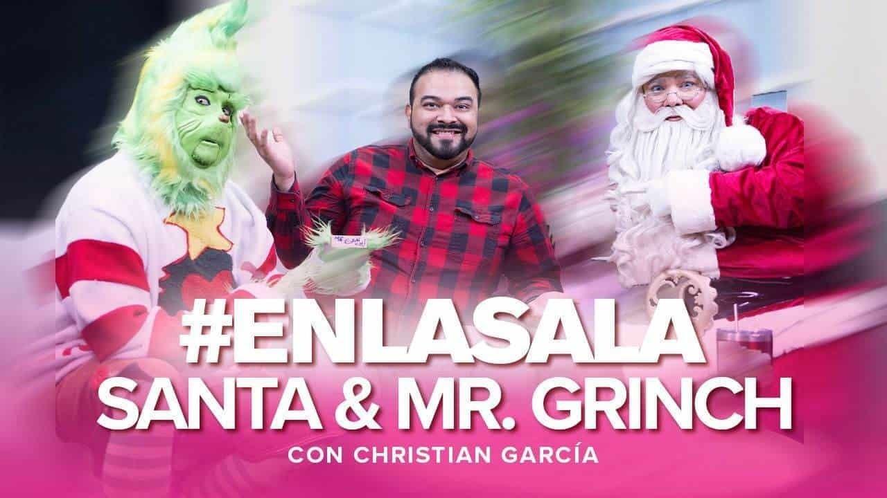 #EnLaSala Santa Claus y Mr. Grinch