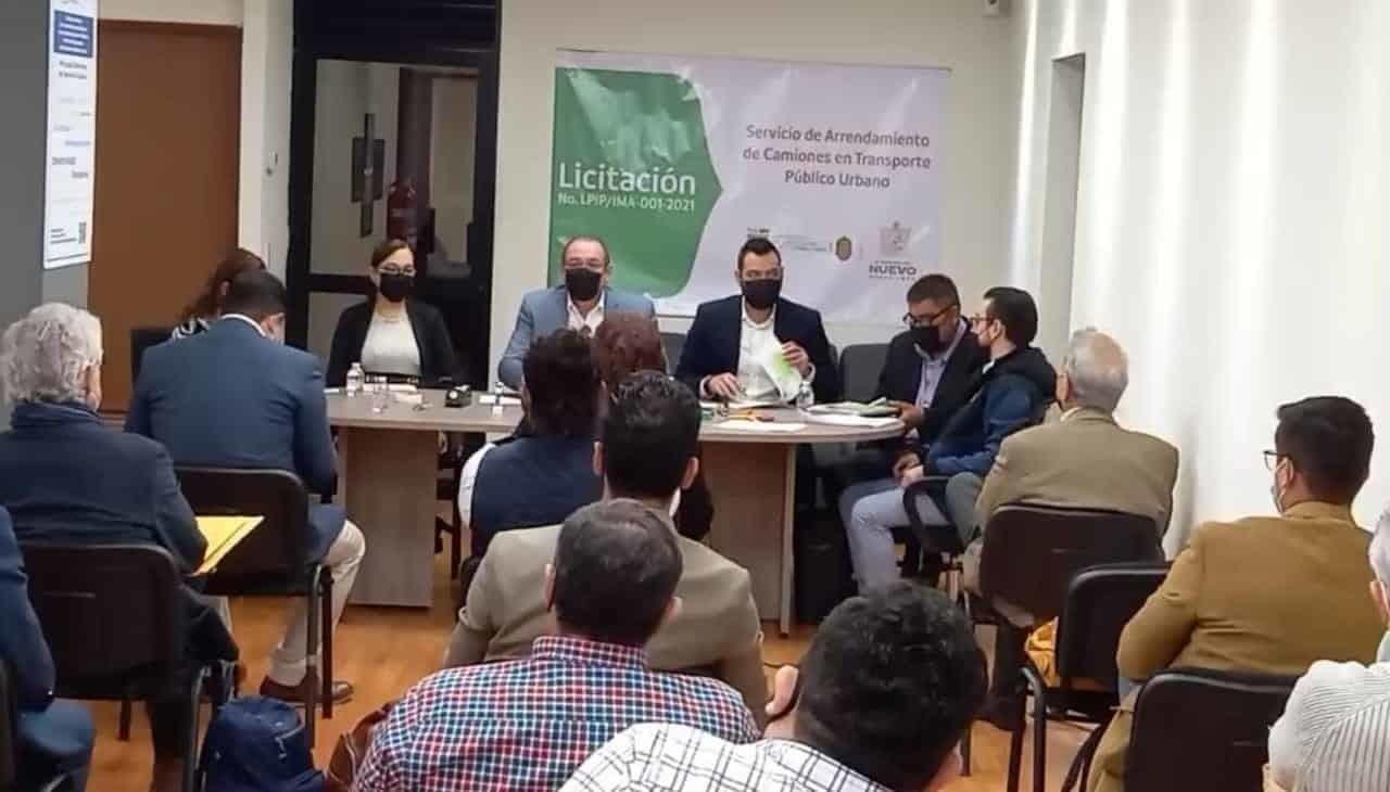 Van cuatro empresas para licitación de 800 camiones en NL