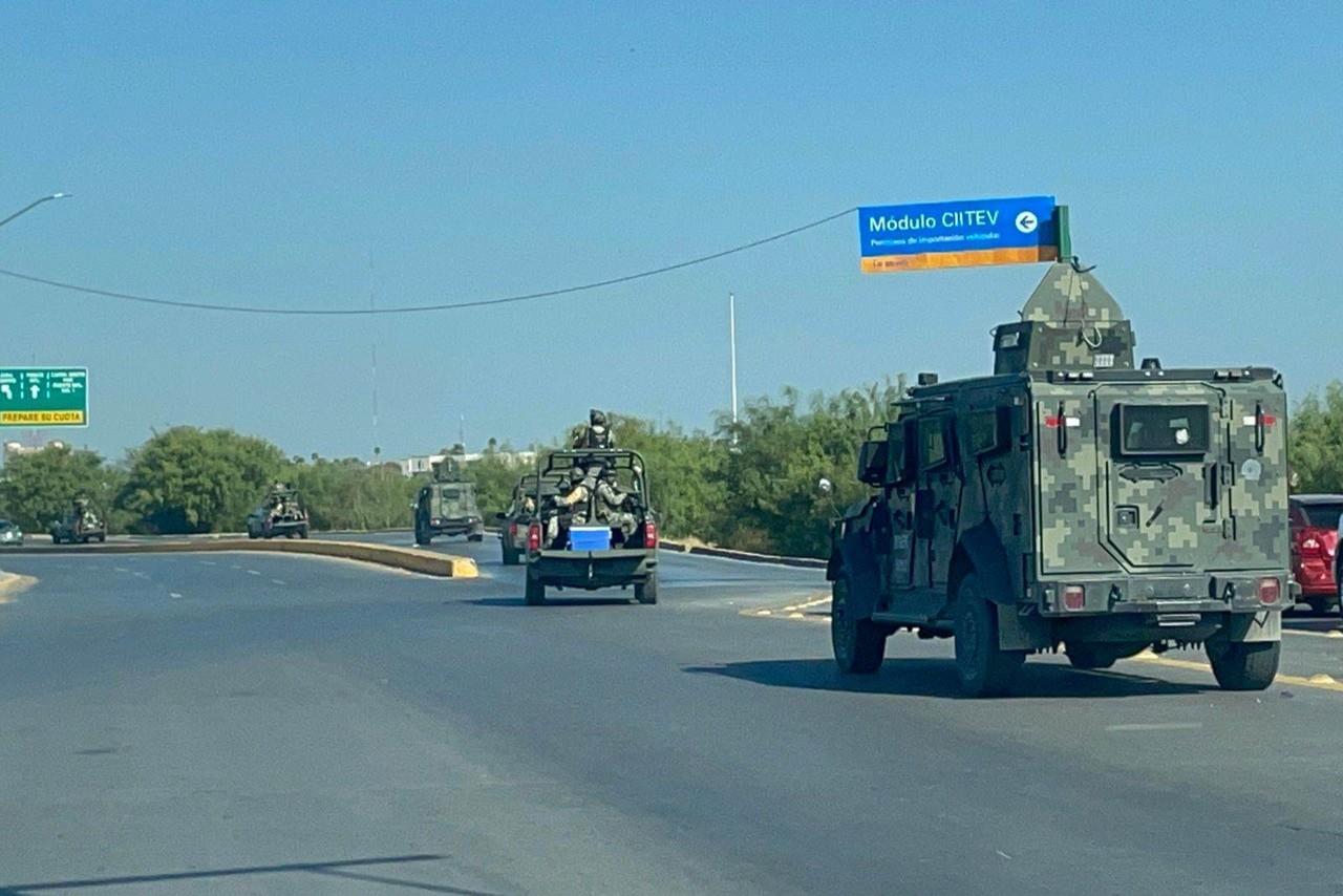 Asegura SEDENA más de 877 mil dólares en Puente 2 de Nuevo Laredo