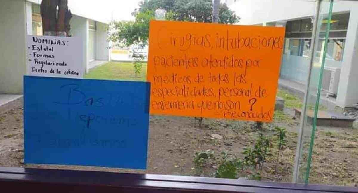 Revisa Salud inconformidades de personal del Hospital Metropolitano