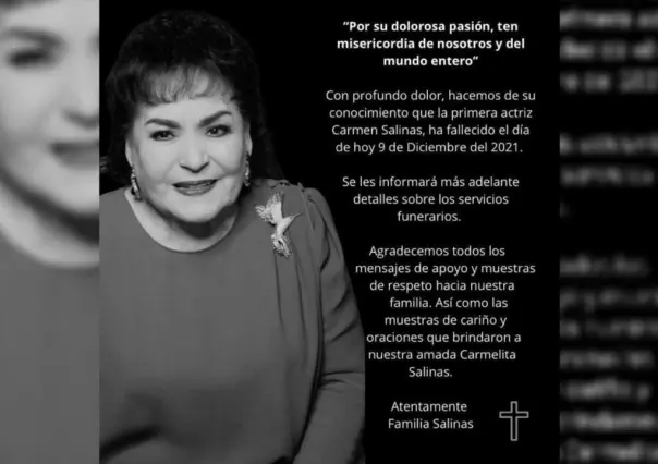 Muere Carmen Salinas