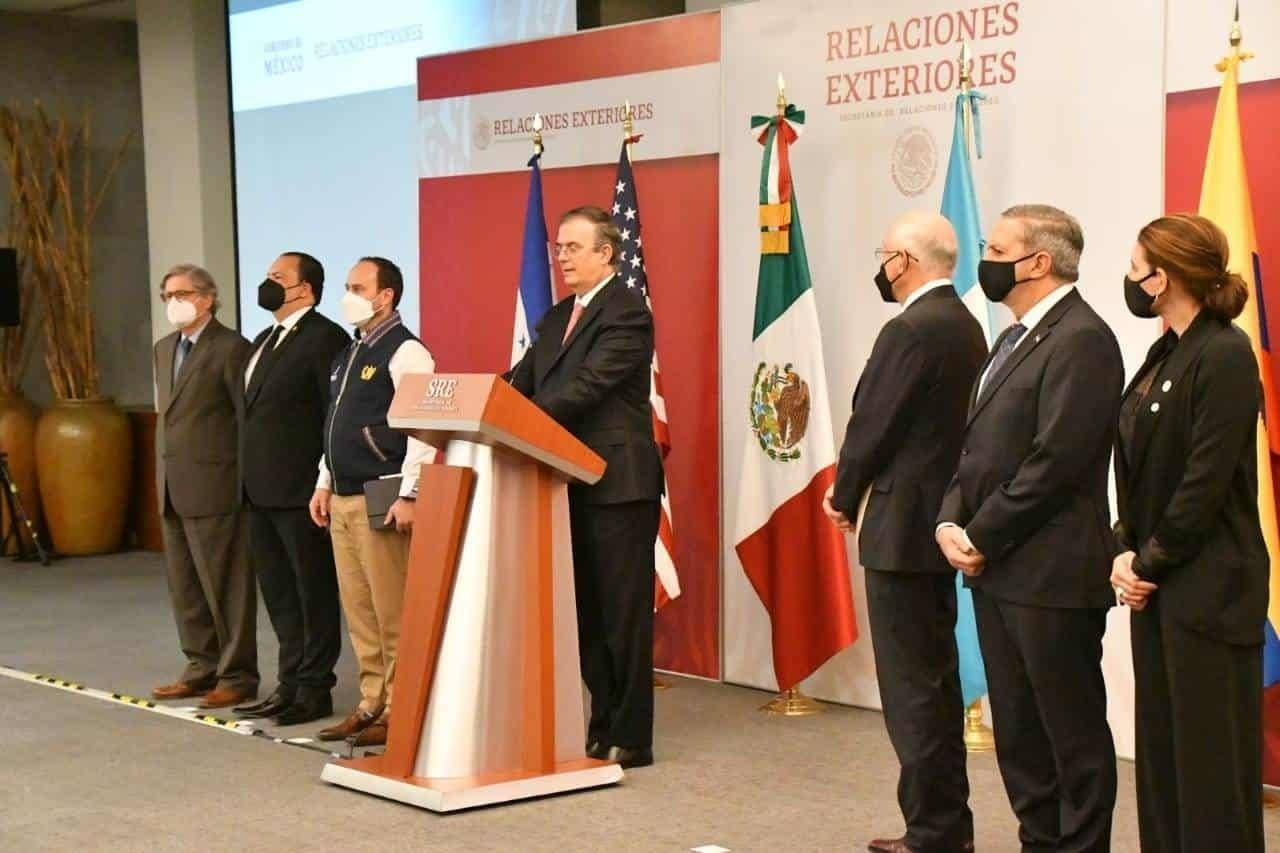 Tras accidente de migrantes, Ebrard anuncia grupo contra red de trata