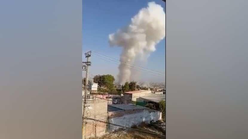 ¡De nuevo en Tultepec! Hay dos muertos en explosión de polvorín