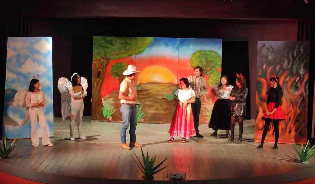 Llevan maratón de pastorelas a la frontera