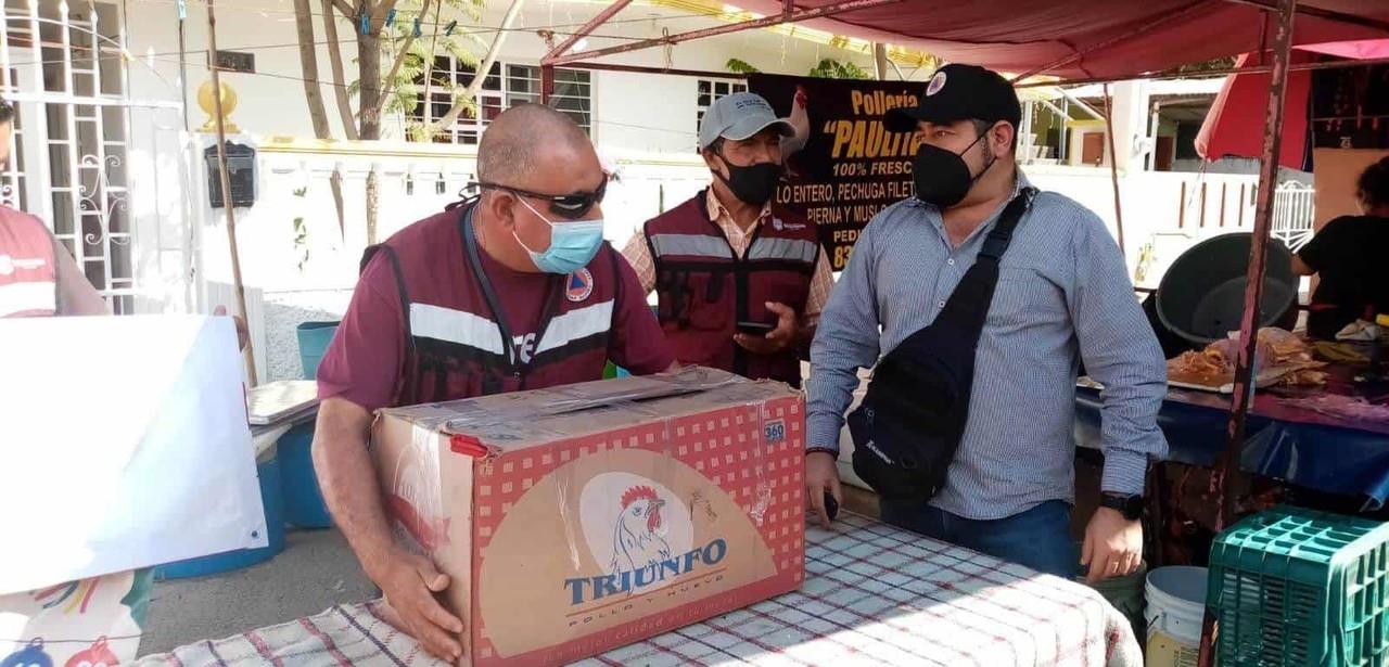 Se llevan los cohetes, no tenían permiso