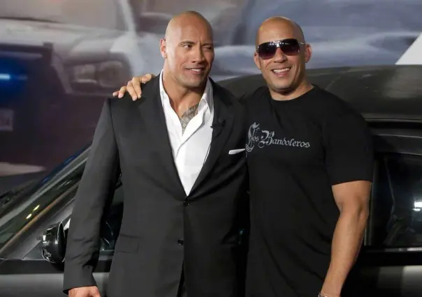 Acusa La Roca a Vin Diesel de manipulador