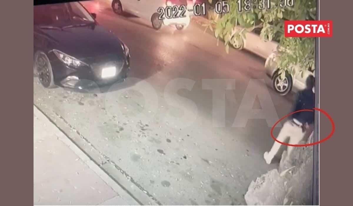 VIDEO: Captan a pistolero que comete doble ejecución en Monterrey