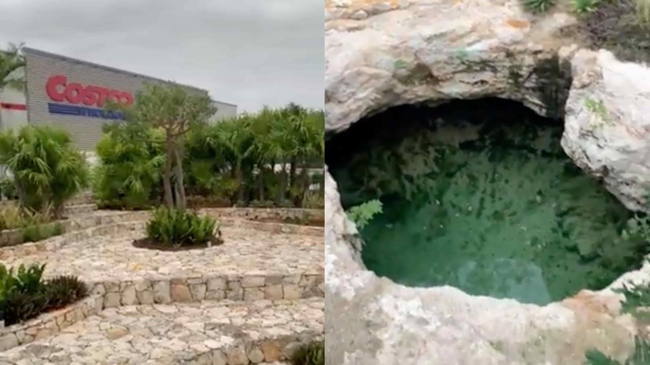 ¿Lo sabías? Viralizan Costco con cenote en Mérida