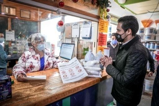 Buscan prevenir contagios de COVID-19 en Santiago