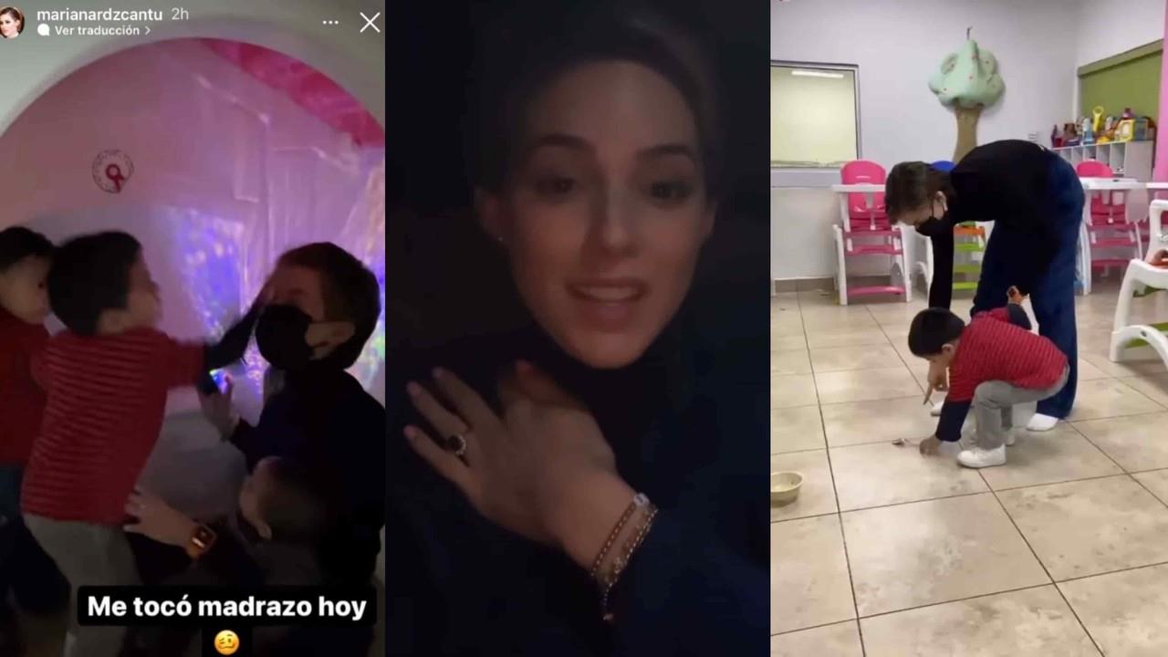 No todo es color de rosa en Capullos; niño golpea a Mariana Rodríguez