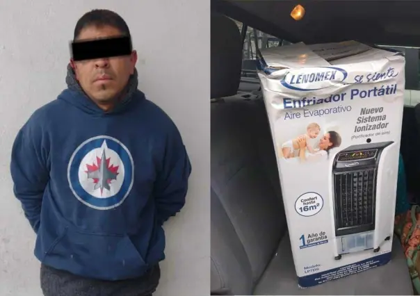 Detiene policía de Guadalupe a hombre por robo a casa habitación