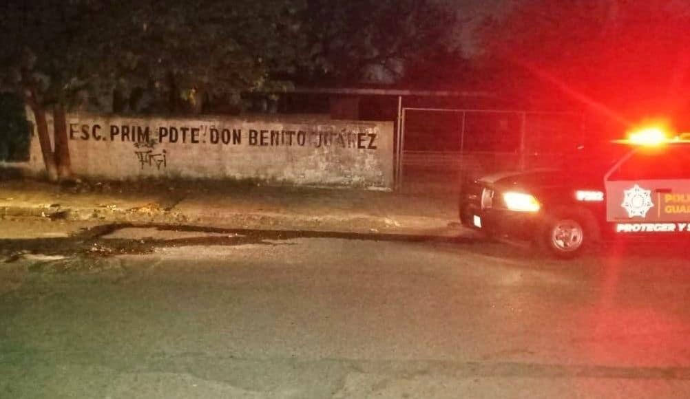 Cae presunto ladrón por robo a escuela en Guadalupe