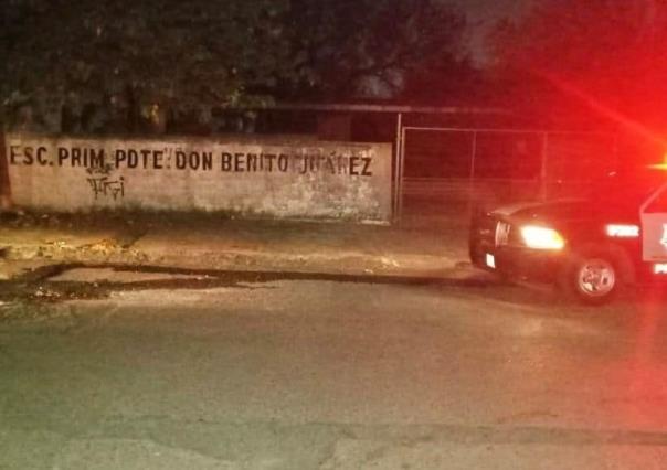 Cae presunto ladrón por robo a escuela en Guadalupe