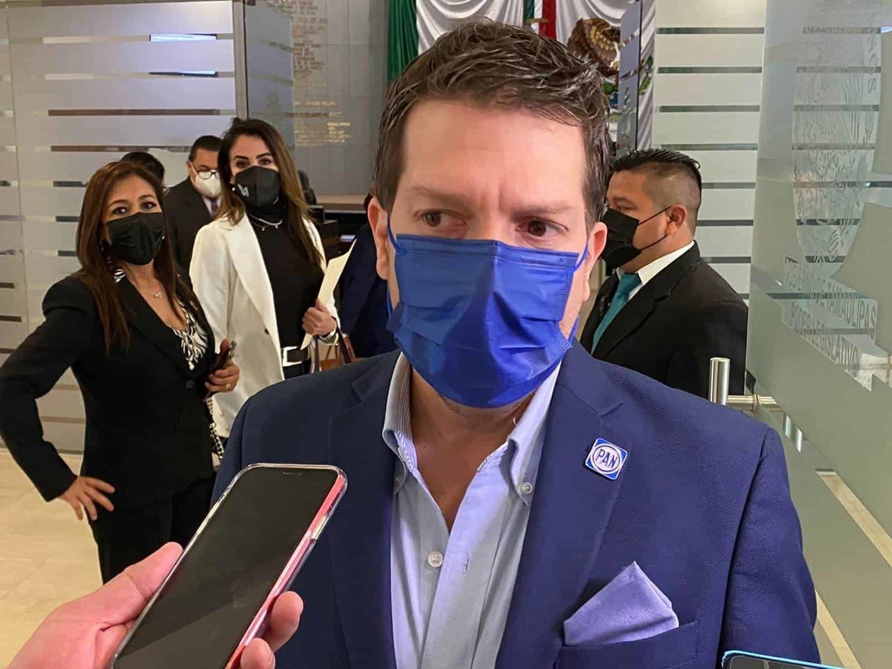 Deja Luis René Cantú coordinación del PAN en Congreso del Tamaulipas