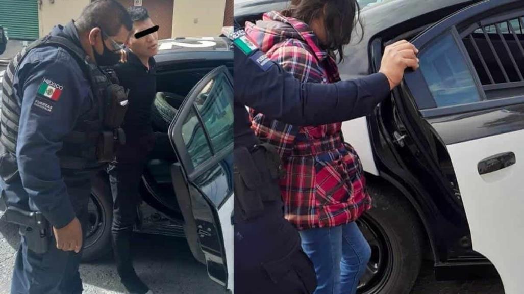 Se llevan detenida a pareja por violencia familiar en Monterrey