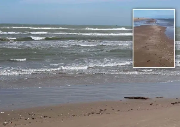 Retroceso de oleaje del mar es normal: pescadores de playa Bagdad
