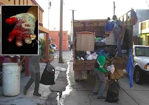 Recolectores de basura en Matamoros piden a ciudadanía evitar tirar vidrio