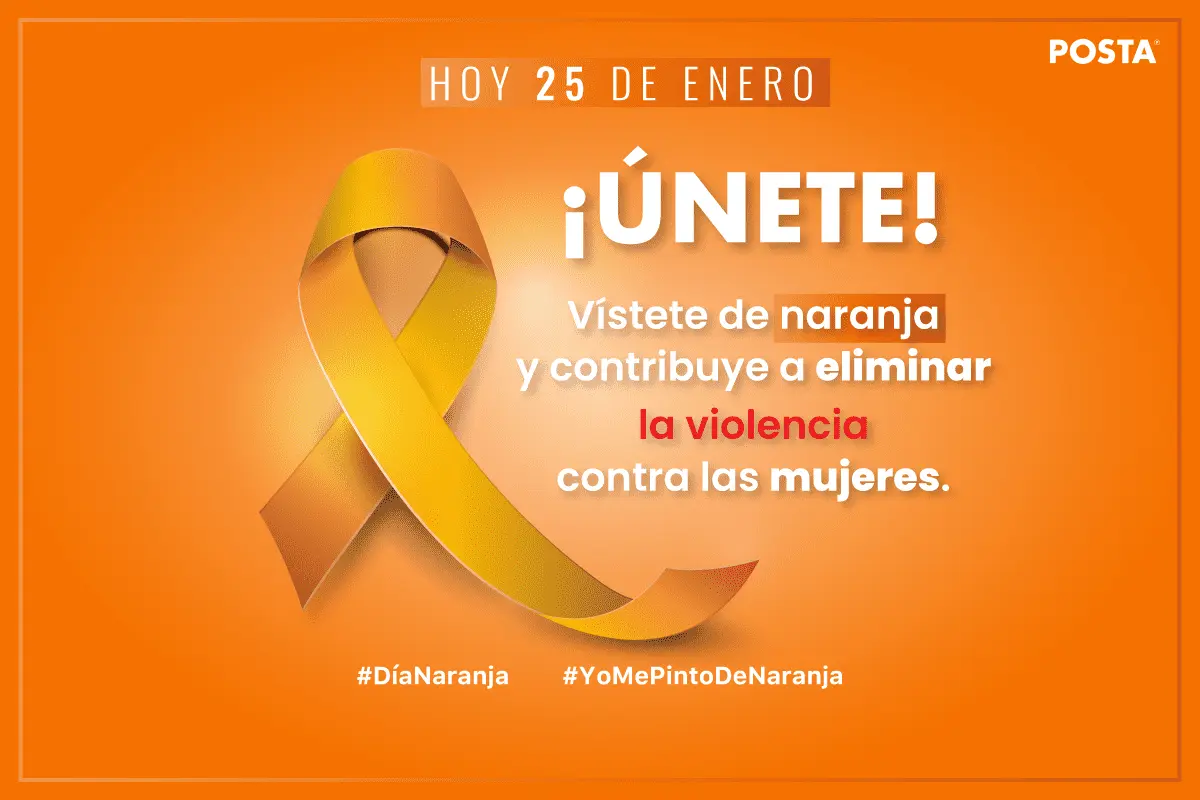 Día Naranja, es día para generar conciencia y prevenir violencia femenina