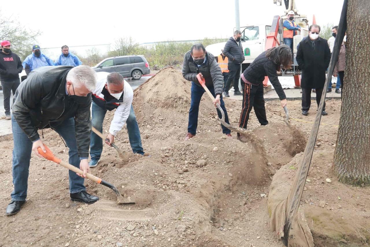 Inicia Escobedo construcción de parque lineal en Concordia