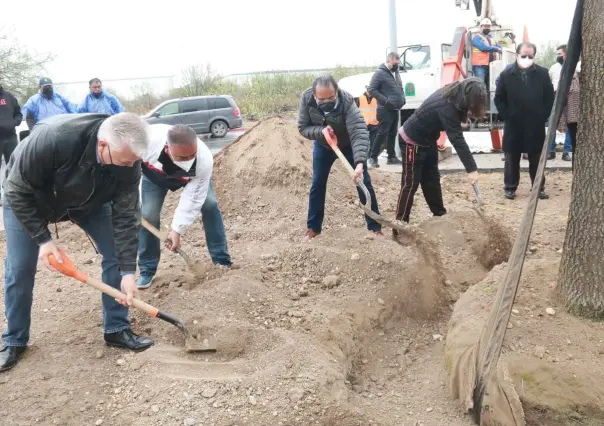 Inicia Escobedo construcción de parque lineal en Concordia