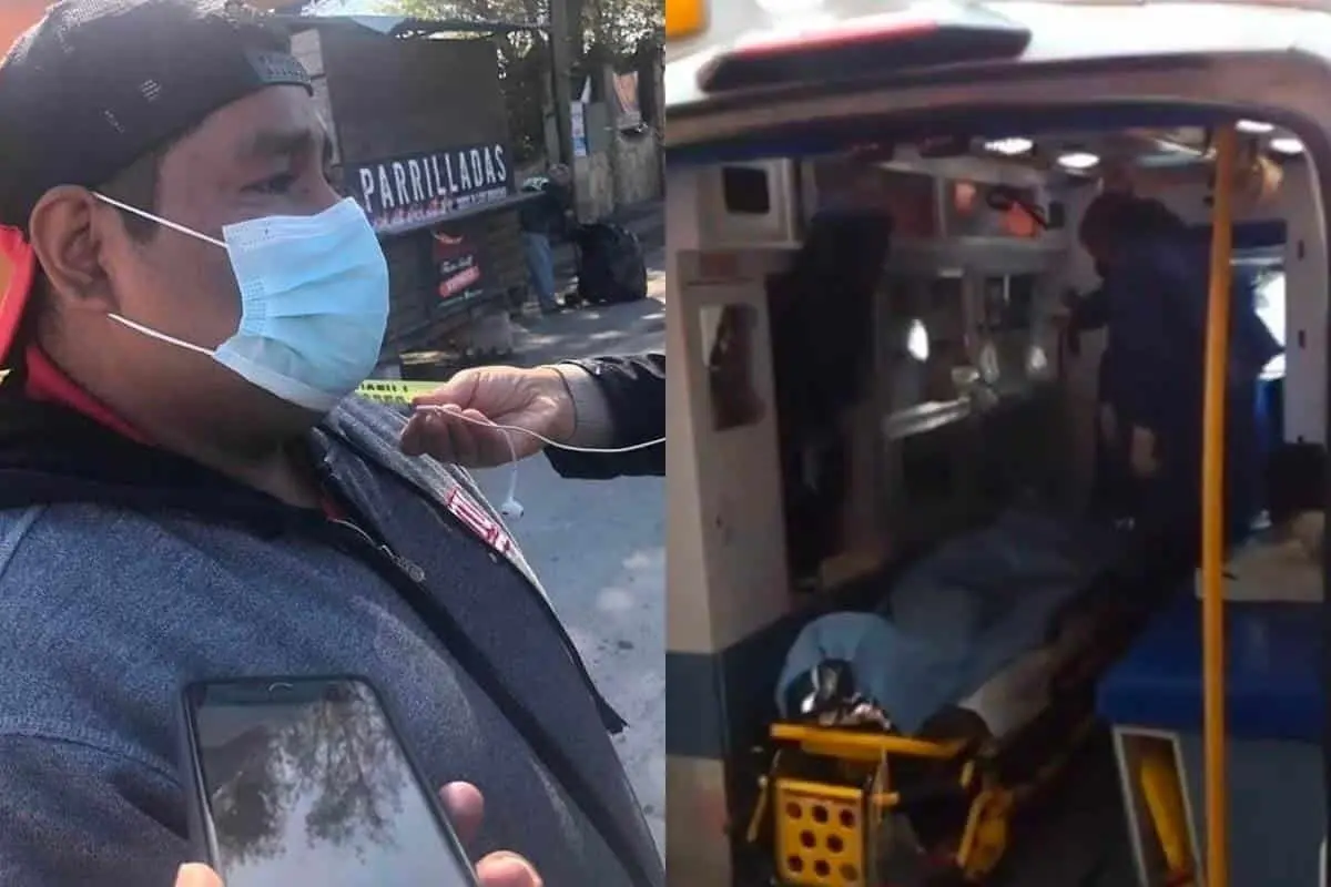 Empleado lesionado de Seven Eleven de Matamoros es trasladado a Monterrey