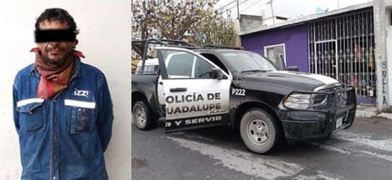 Cae presunto ladrón en la colonia Santa Cruz