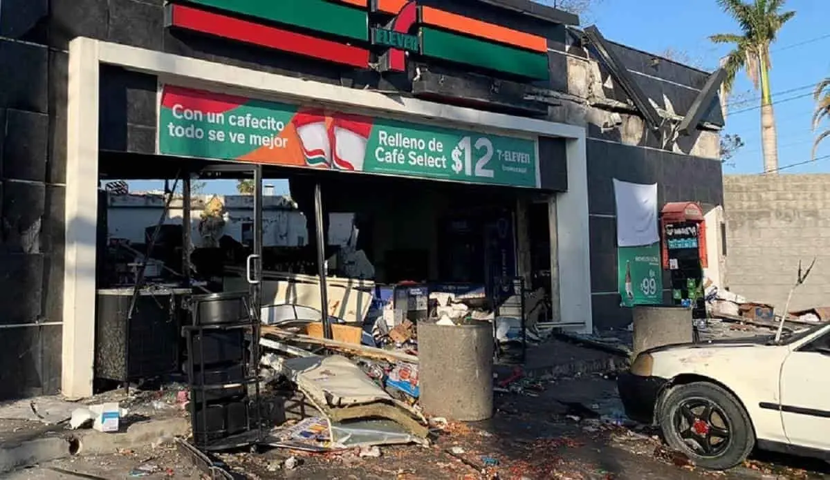 Muere uno de los lesionados tras explosión en Seven Eleven de Matamoros