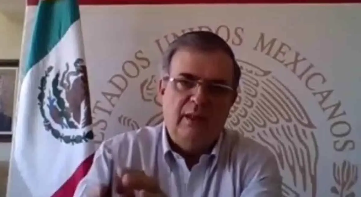 Niega Marcelo Ebrard sumisión con Estados Unidos