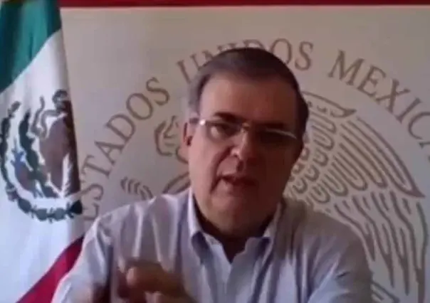 Niega Marcelo Ebrard sumisión con Estados Unidos