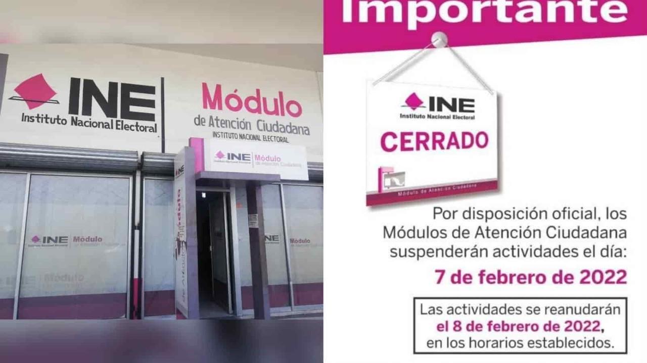 ¡Día inhábil! Oficinas de INE estarán cerradas el lunes 7 de febrero
