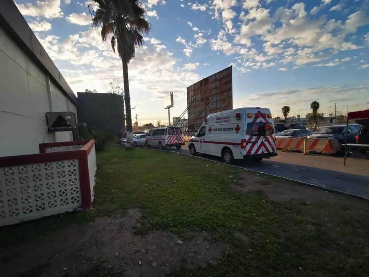 Participa Cruz Roja con operativo en vacunación contra COVID-19