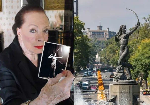 Muere Helvia Martínez, modelo de Diana Cazadora en CDMX