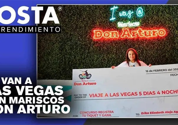 Rifa Mariscos Don Arturo un viaje a Las Vegas