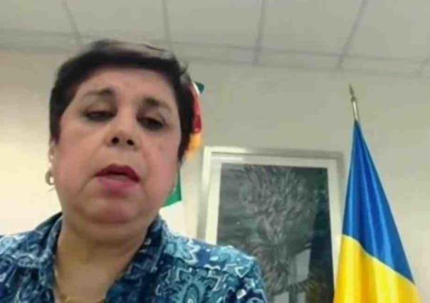 Hay 225 mexicanos en Ucrania: embajadora Olga García