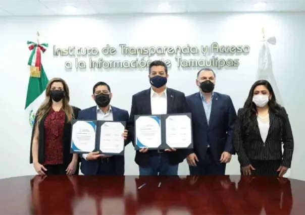 Firman convenio de colaboración Gobierno de Tamaulipas y el ITAIT