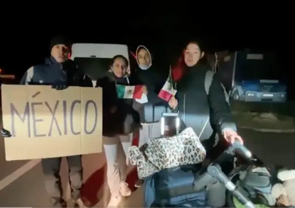 Desde Ucrania, reciben a mexicanos en Rumania