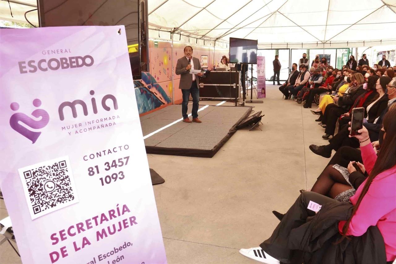 Activa Escobedo programa MIA para protección de las mujeres