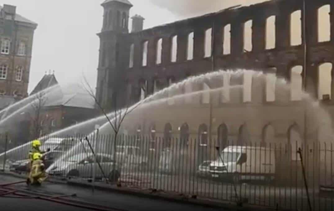 ¡Hasta las cenizas! Se incendia set de Peaky Blinders y Downtown Abbey