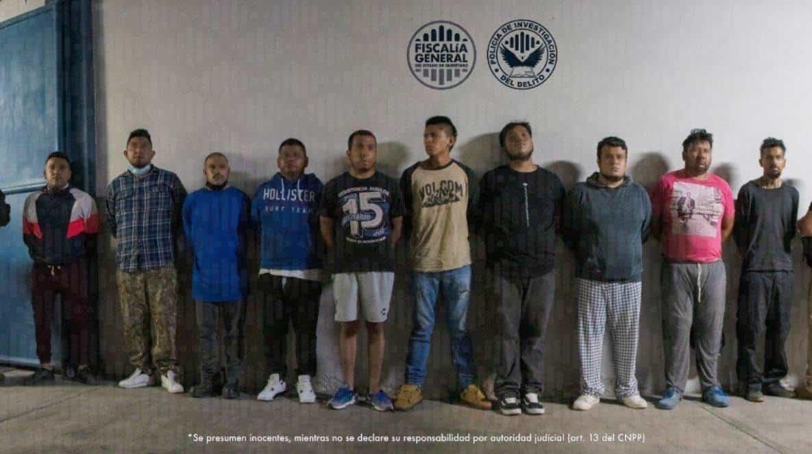 Detienen a 10 hombres por disturbios en La Corregidora