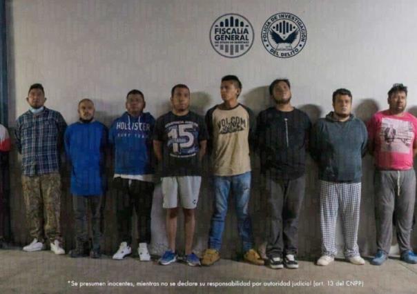 Detienen a 10 hombres por disturbios en La Corregidora