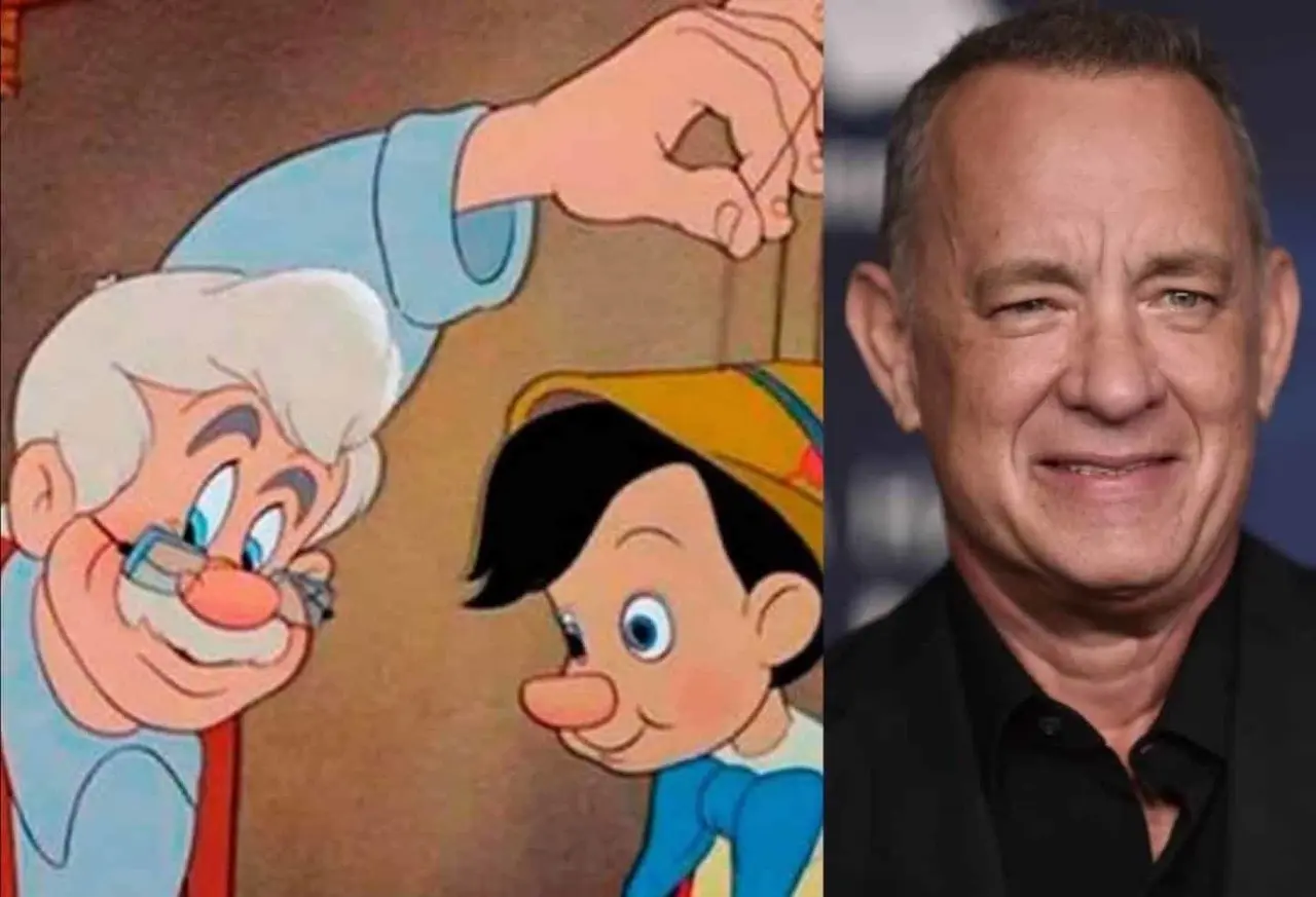 Presentan primer vistazo de Tom Hanks como Geppetto
