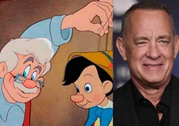 Presentan primer vistazo de Tom Hanks como Geppetto