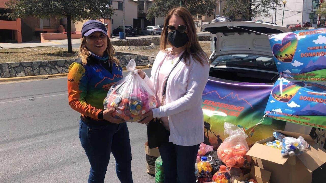 Recolectan tapas para niños con cáncer en San Jerónimo